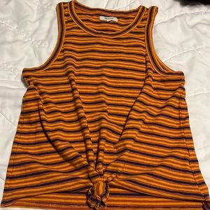 70s colored racer back tank top